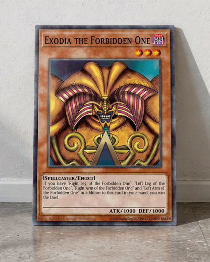Yu-Gi-Oh! Aluminium Metal Poster | Custom Card Wall Art